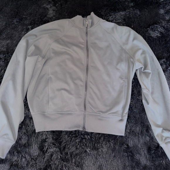 lululemon athletica Jackets & Blazers - Gray Lululemon bomber jacket zip up